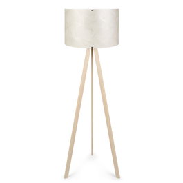 Opviq Lámpara de Pie AYD-1806 Beige y Antiguo
